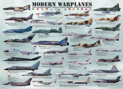 Eurographics puzzle Modern fighter aircraft 1000 pieces