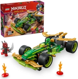 LEGO® NINJAGO® 71828 Състезателната кола на Лойд с механизъм за навиване