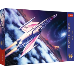 Trefl пъзел Premium Plus Tea Time: полет в космоса 1000 части