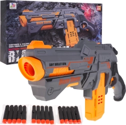 Blaze Storm semi-automatic soft-dart pistol – gray