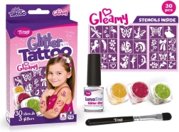 Gleamy Glitter Tattoo Set