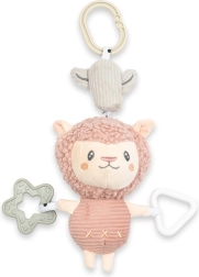 Плюшена висяща играчка лама NEW BABY с музикален механизъм и гризалка