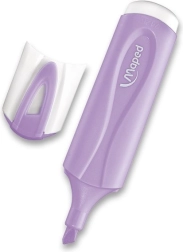 Маркер за подчертаване Maped Fluo Peps пастелно лилав