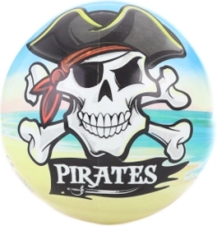 Топка с пиратски мотив 23 см