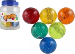 Блестяща скачаща топка 6 см