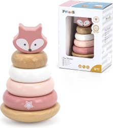 Дървена стоманкаща пирамида лисица PolarB от VIGA