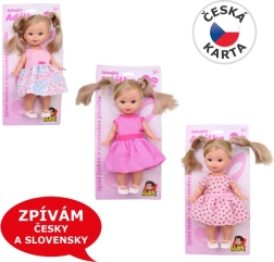 Кукла с чешки звук, 3 цвята