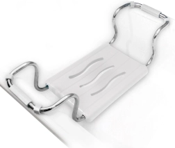 Седалка за вана с регулируема ширина 42,5–65 см, товароносимост 120 кг