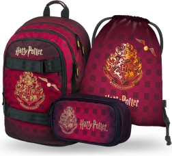 BAAGL Комплект 3 Skate Harry Potter Хогуортс (бордо)