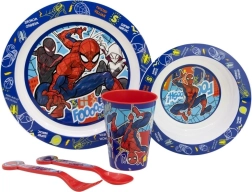 Детски комплект за хранене 5в1 SPIDERMAN (STOR)