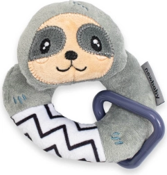 Плюшена дрънкалка за ръка New Baby Sloth