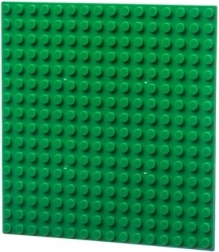 L-w Toys основна плоча 16×16 тъмнозелена