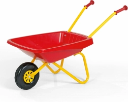 Детска градинска пластмасова количка Milly Mally Rolly Toys червена