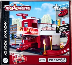 Гараж Majorette Creatix спасителна станция с превозно средство