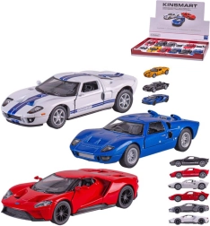 Kinsmart метален модел автомобил Ford GT 13 см с обратен инерционен механизъм (pull back) - 1 брой