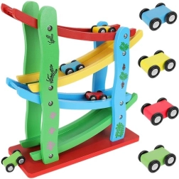 Дървено състезателно трасе за коли