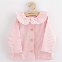 Baby cardigan with buttons New Baby Laura pink 74 (6–9 m)