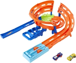 Hot Wheels състезателна писта с преносима дръжка