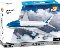 Конструктор COBI BOEING 747 Air Force One, 1:144, 1087 части