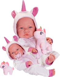 Antonio Juan реалистична кукла бебе 42 см цяло винилово тяло