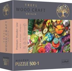 Пъзел Цветни коктейли TREFL Wood Craft Origin 501 части