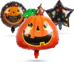 Halloween Foil Balloon Set - 5 Pieces