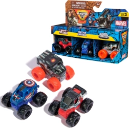 Monster Jam Mini Jams – комплект от 3 мини камиона MARVEL: Winter Soldier, Captain America, War Machine