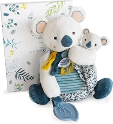 Подаръчен комплект Doudou – коала Йока с бебе 25 см