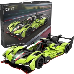 CaDA building kit racing car PHANTOM WING 1:10, 1817 pieces, green