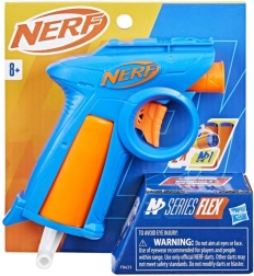 Nerf N Series Flex компактен бластер за дунапренови стрелички