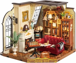 Rolife DIY 3D дървени пъзели хол с LED осветление