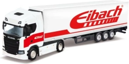 Метален модел на камион Bburago 1:43 Scania 770 S с ремарке – Eibach