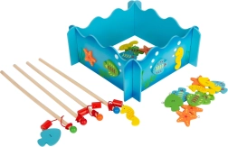 Small foot magnetic fishing game - ocean world