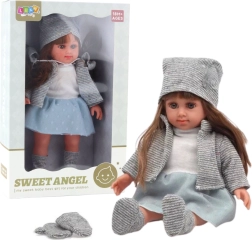Кукла SWEET ANGEL в сиво комплектче 36,5 см
