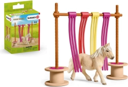 Schleich set Horse with Obstacles and Stickers