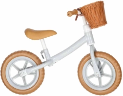 Детско баланс колело Trike Fix Balance с кошничка, кафяво