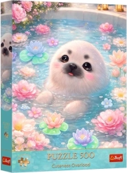 Puzzle Premium Plus Cuteness Overload Sweet Seal - 500 pieces