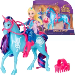 Unicorn Academy Isabel и River – фигурка на момиче с еднорог и аксесоари