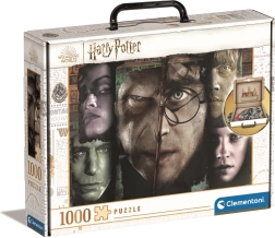 Пъзел в куфарче Harry Potter: лица на магьосници 1000 части