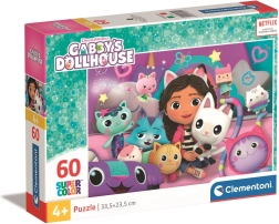Puzzle 60 pieces Gabby’s Dollhouse – Clementoni