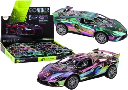 Спортно автомобилче с променящ се цвят хамелеон със светлини и звуци