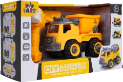 Разглобяем строителен самосвал с бормашина и отвертка