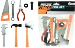 Пластмасов комплект инструменти за деца, 7 части