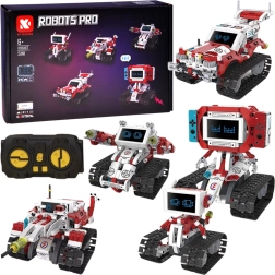Robots Pro конструктор за роботи 5 в 1 с дистанционно управление и LED дисплей