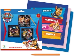 Скреч рисунки Пес патрул герои 21 × 21 см