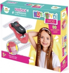 Блестящи камъчета с апликатор за коса и декорации