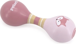 Дървена двустранна румба топка с лисичка Polar B