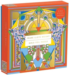 Metallic Puzzle Frank Lloyd Wright – Hotel Imperial 500 Pieces