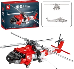Конструктор на спасителен хеликоптер HH-60J Jayhawk 1137 части