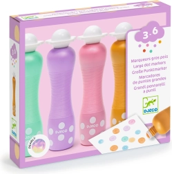 DJECO пяна флумастери с перлен ефект